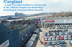 Car giant is a used Car Supermarket in London