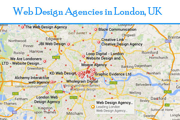 Web Design Agencies in London, UK