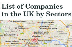List of Companies in UK by Sectors