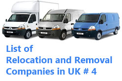 UK Removal Companies List # 4 – Top Removal Companies UK