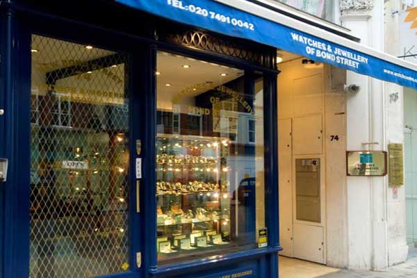 Watch centre best sale bond street