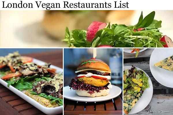London Vegan Restaurants