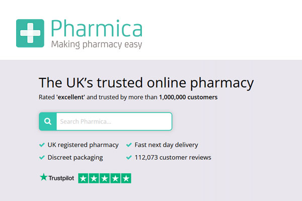 Pharmica online pharmacy UK